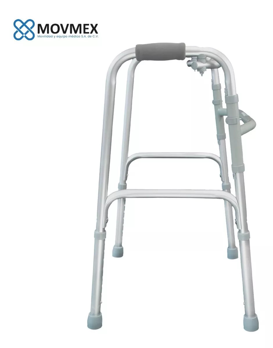Andadera Ortopédica Aluminio Plegable Ajustable Movmex
