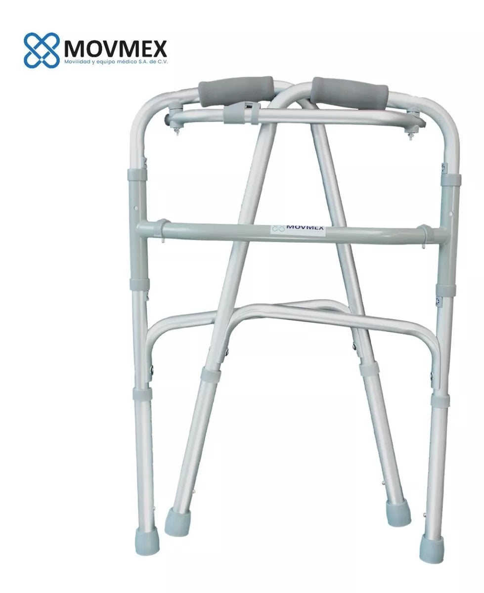 Andadera Ortopédica Aluminio Plegable Ajustable Movmex
