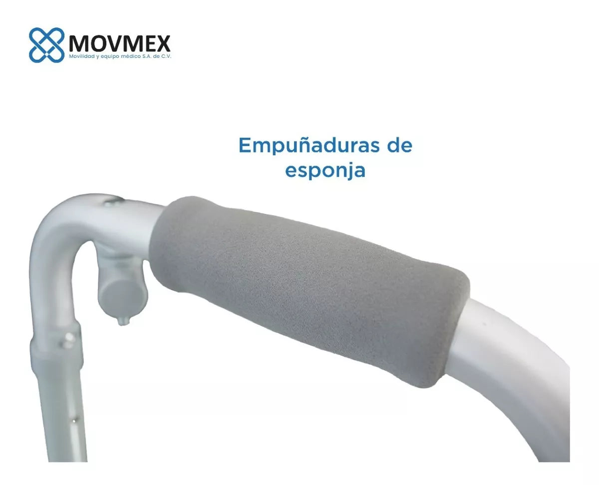 Andadera Ortopédica Aluminio Plegable Ajustable Movmex