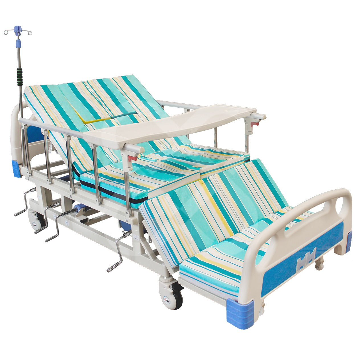 Cama De Hospital Manual 7 Posiciones Con Colchón