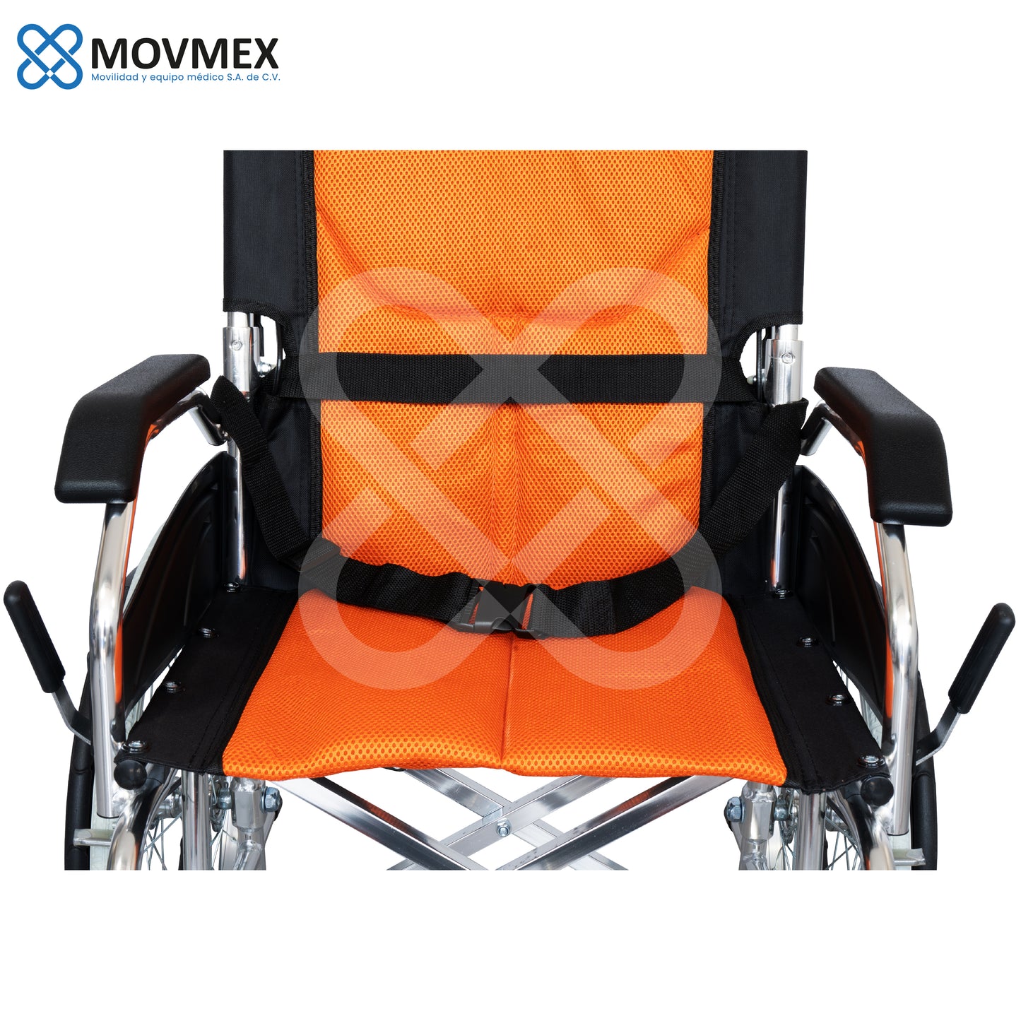Silla De Ruedas Aluminio Solida Plegable Karolinska Movmex