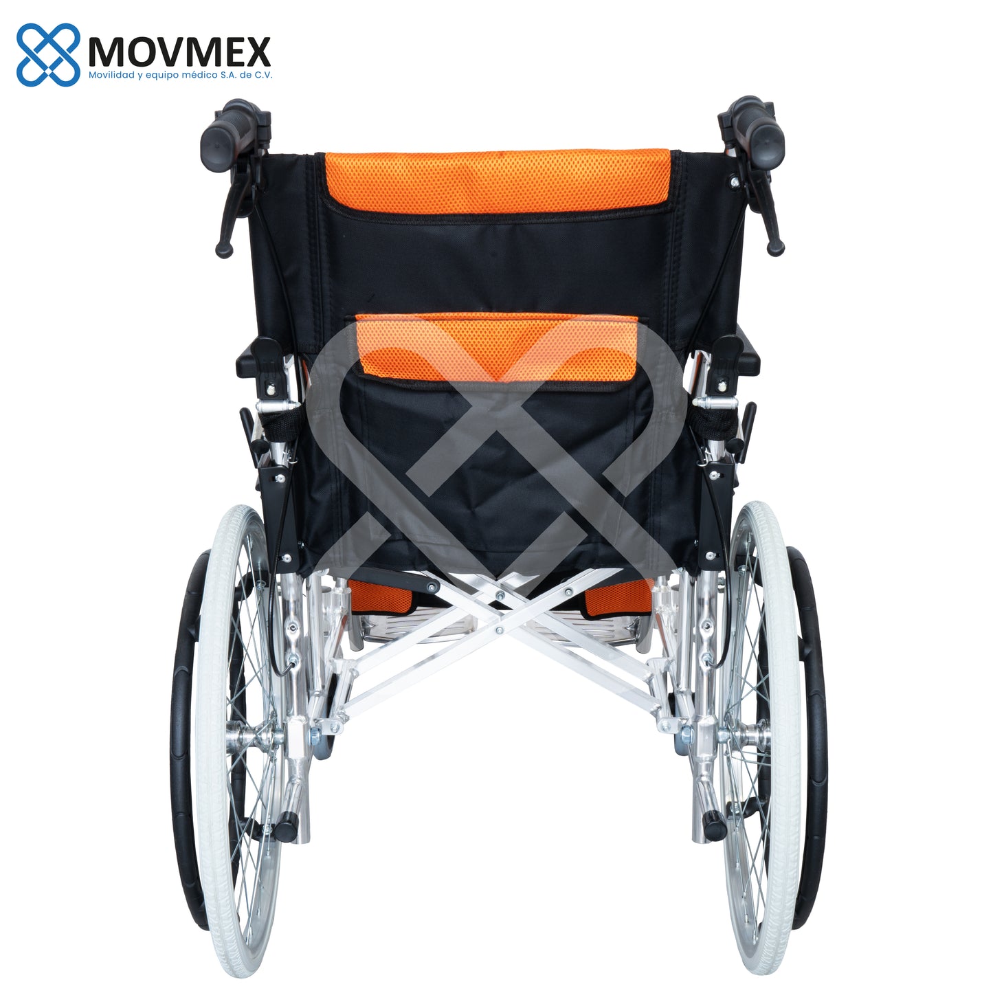 Silla De Ruedas Aluminio Solida Plegable Karolinska Movmex