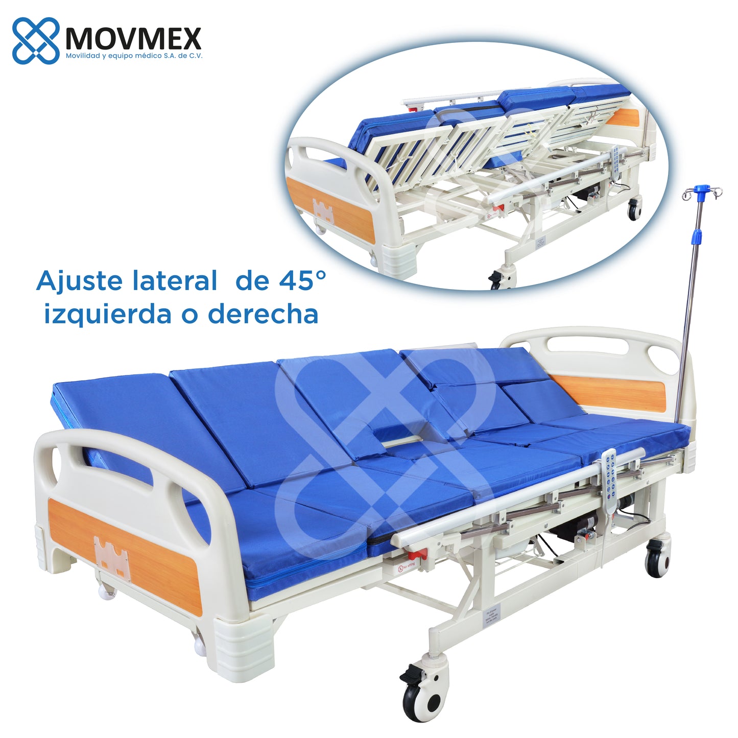 Cama Hospitalaria Eléctrica / Manual 7 en 1 SENDLER MOVMEX