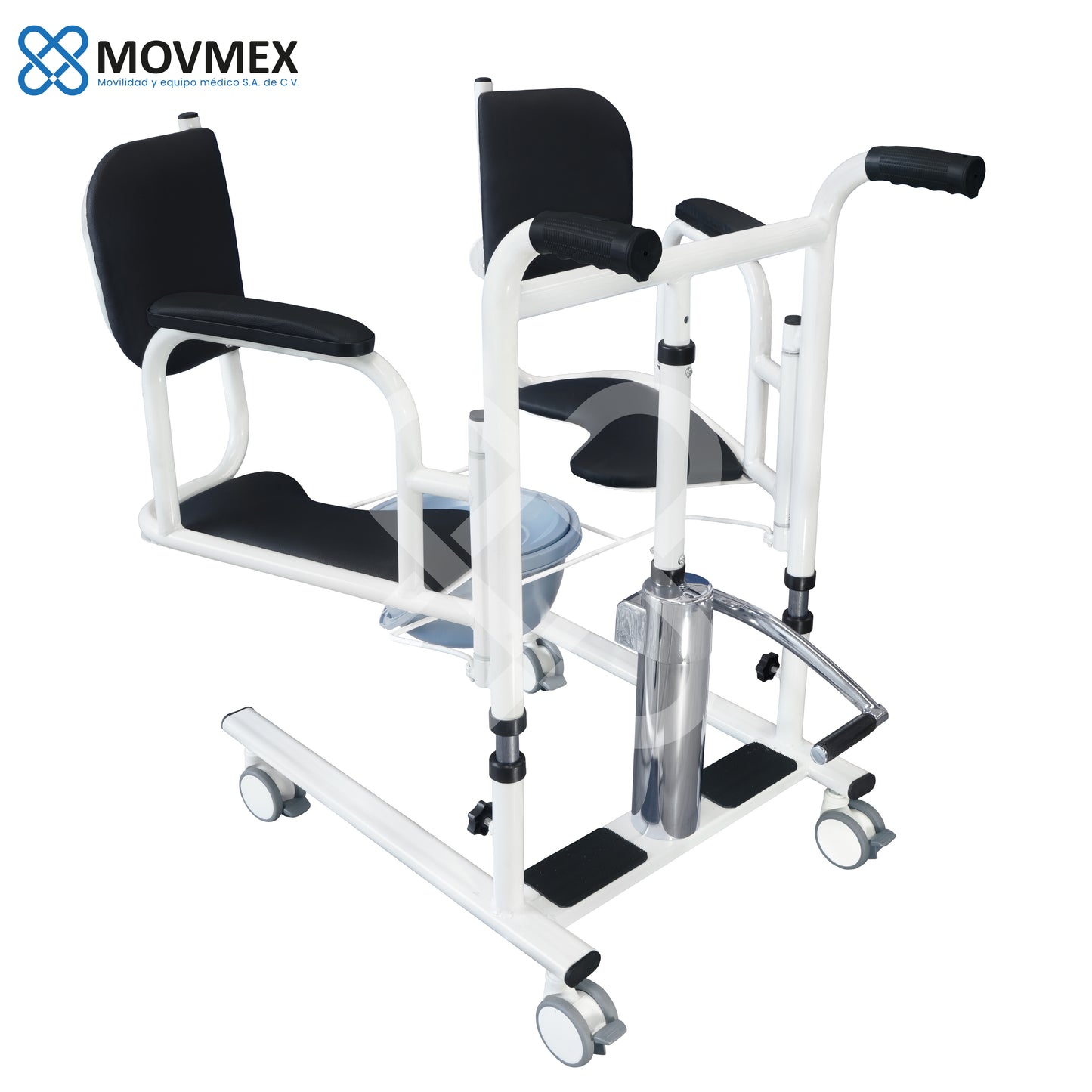 Silla de Transferencia Hidráulica con Cómodo Mayo