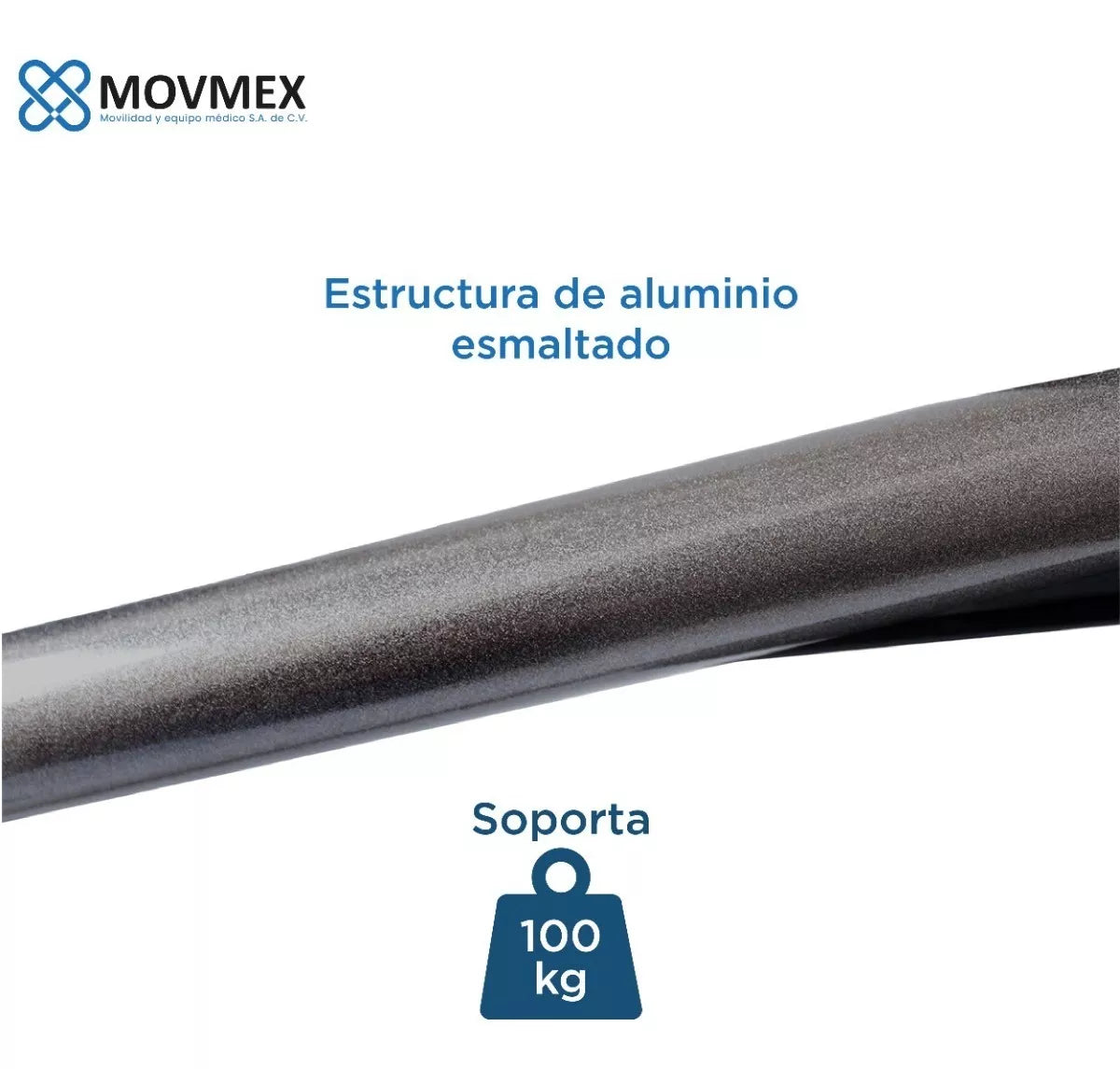 Andadera Ortopédica 3 Ruedas Aloe Movmex