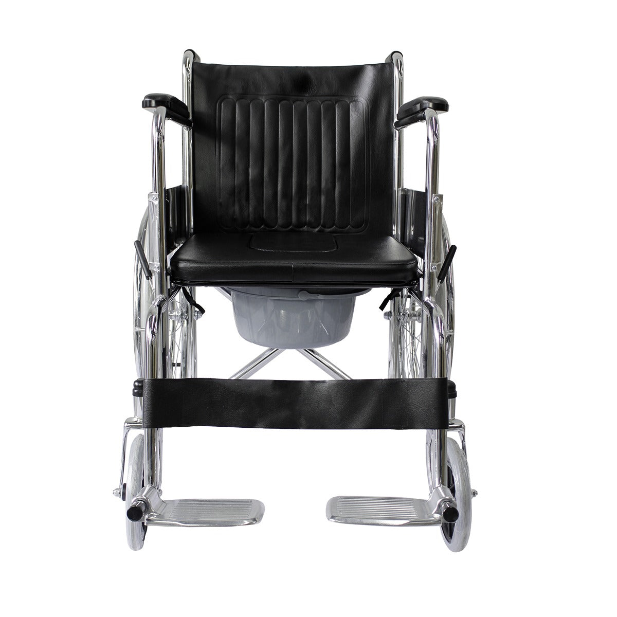 Silla De Ruedas Solida Plegable Con Cómodo Incluido Movmex