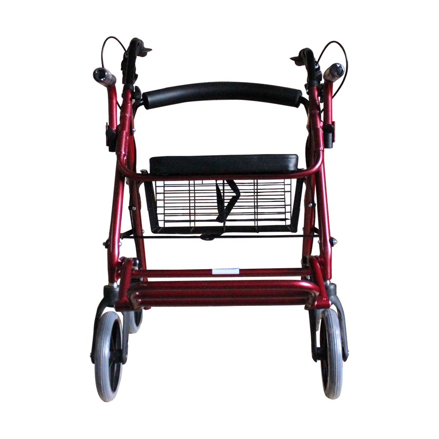 Andadera Hibrida Ortopédica Rollator Con Asiento Plegable Movmex