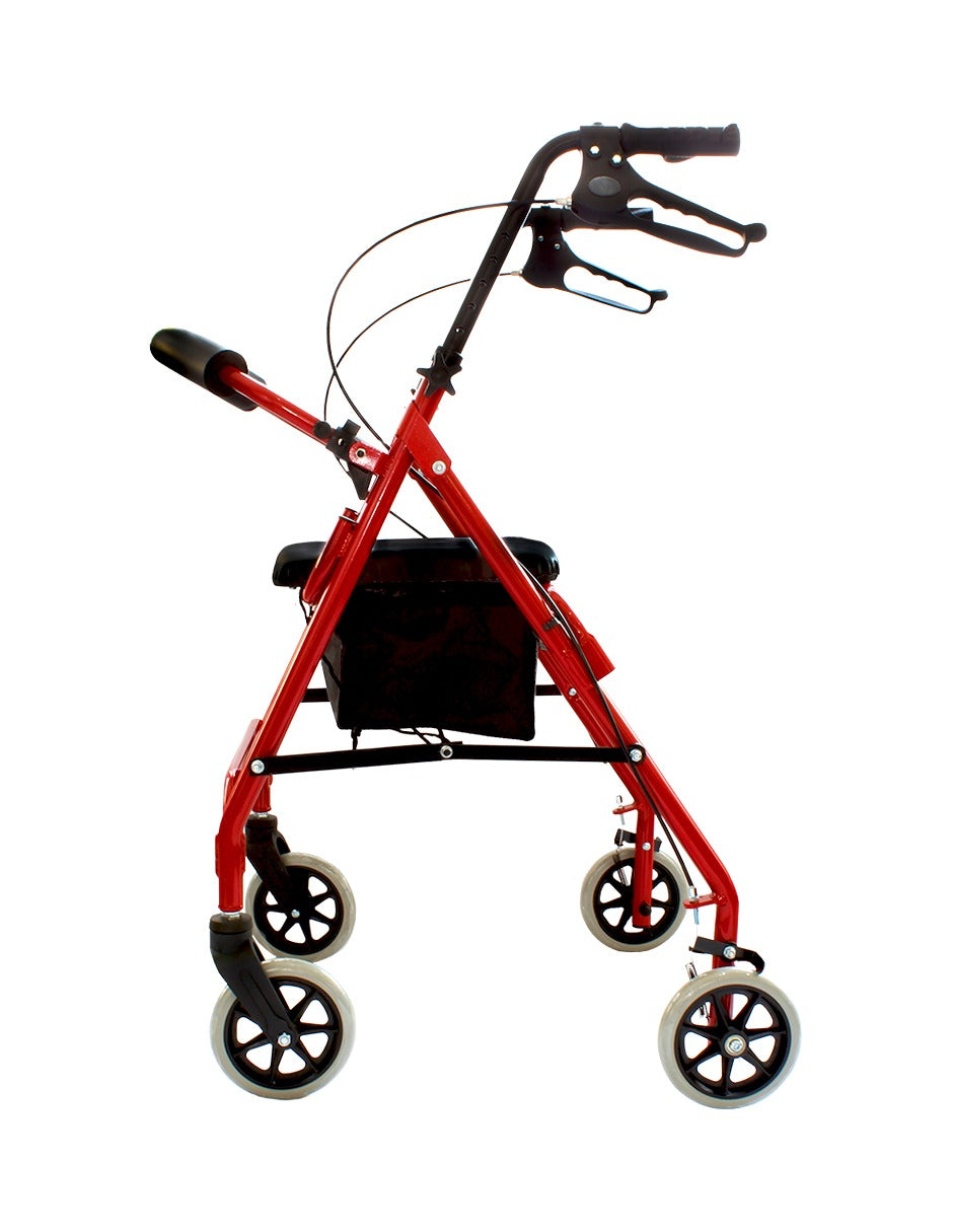 Andadera Ortopédica De Aluminio Plegable Con Bolsa Movmex