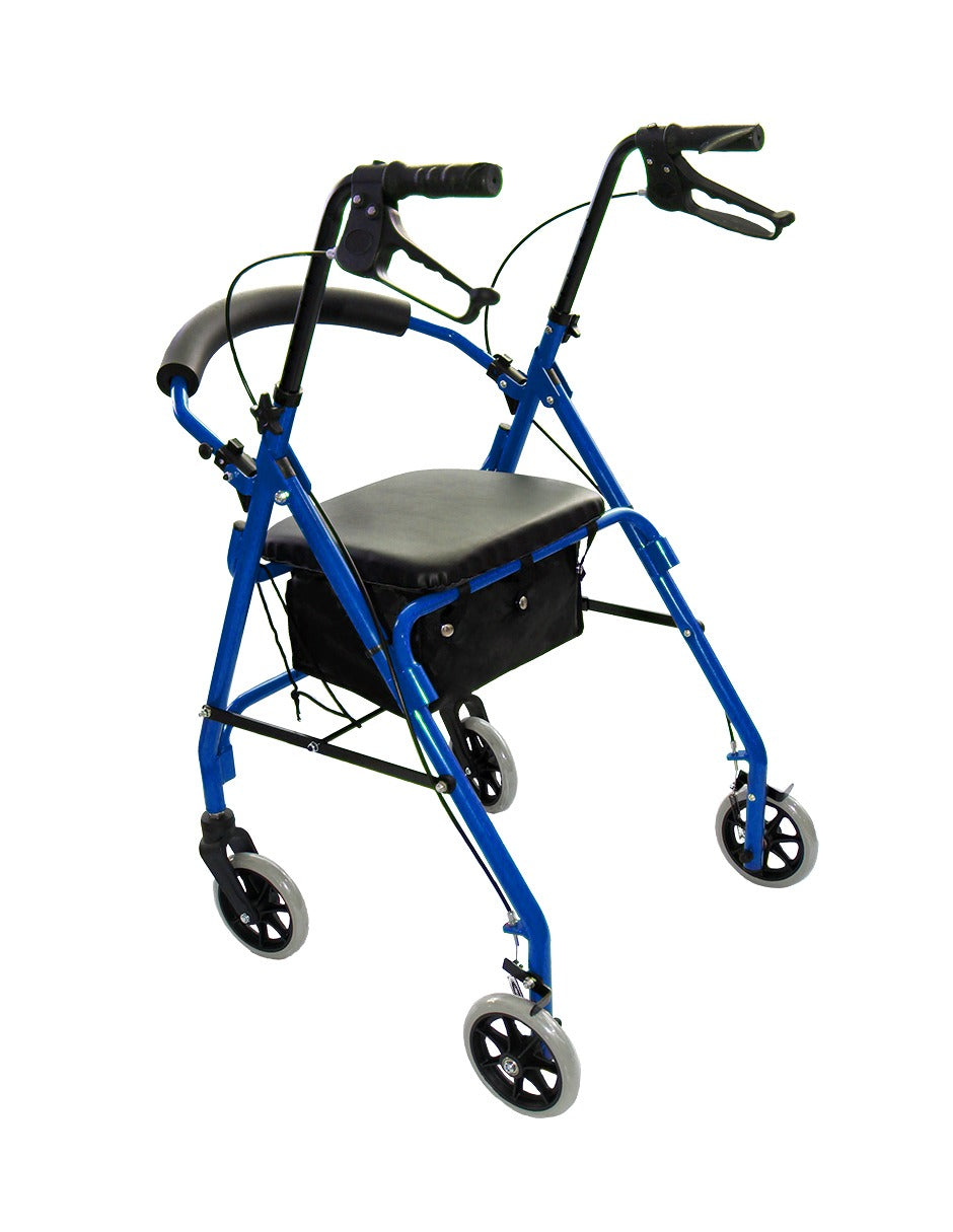 Andadera Ortopédica De Aluminio Plegable Con Bolsa Movmex