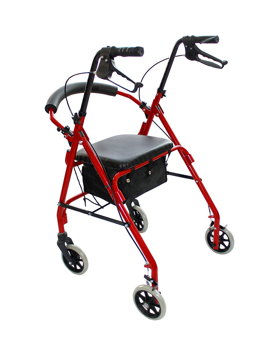 Andadera Ortopédica De Aluminio Plegable Con Bolsa Movmex