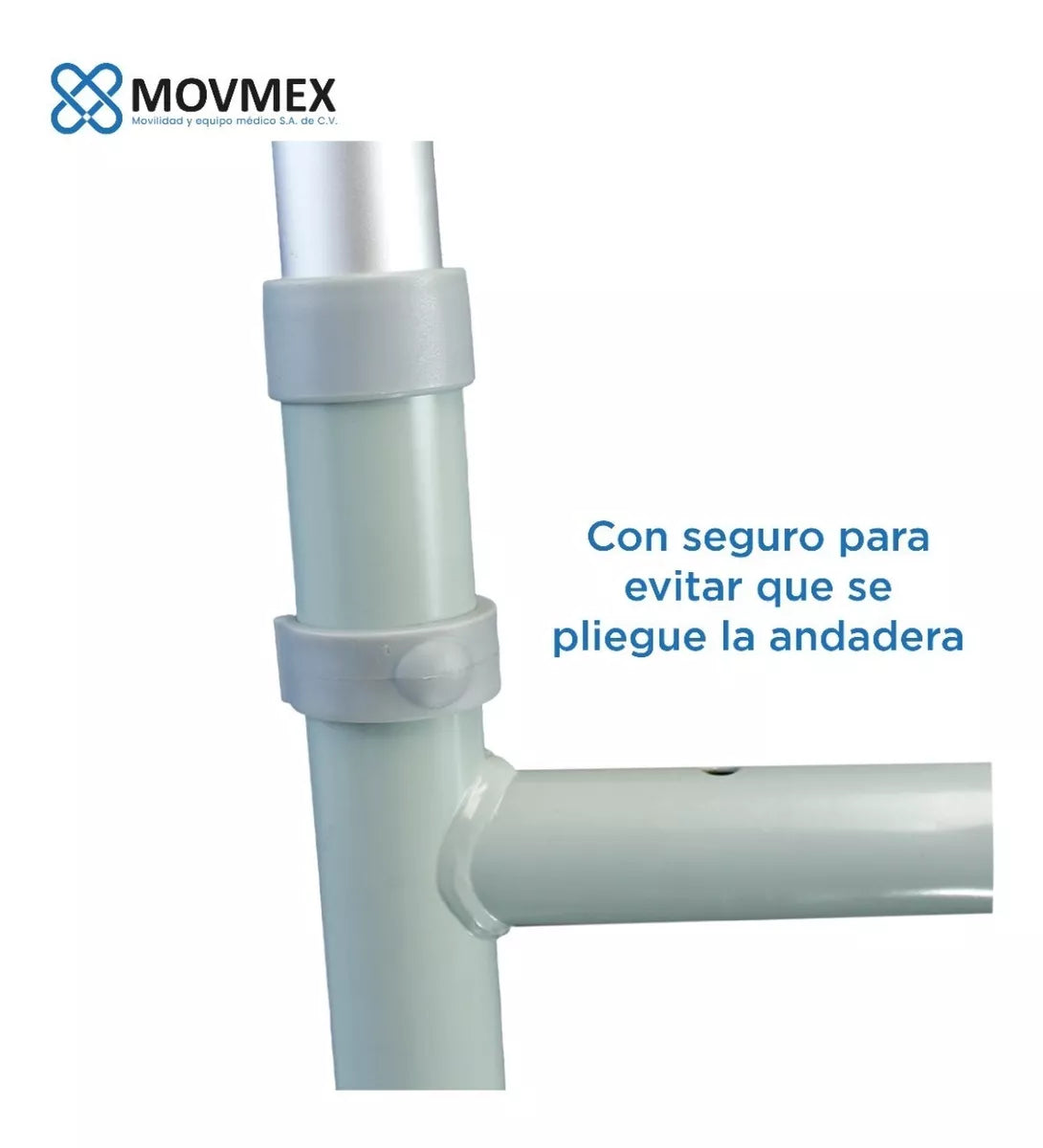 ANDADERA ORTOPÉDICA ALUMINIO PLEGABLE AJUSTABLE MODELO CEDARS