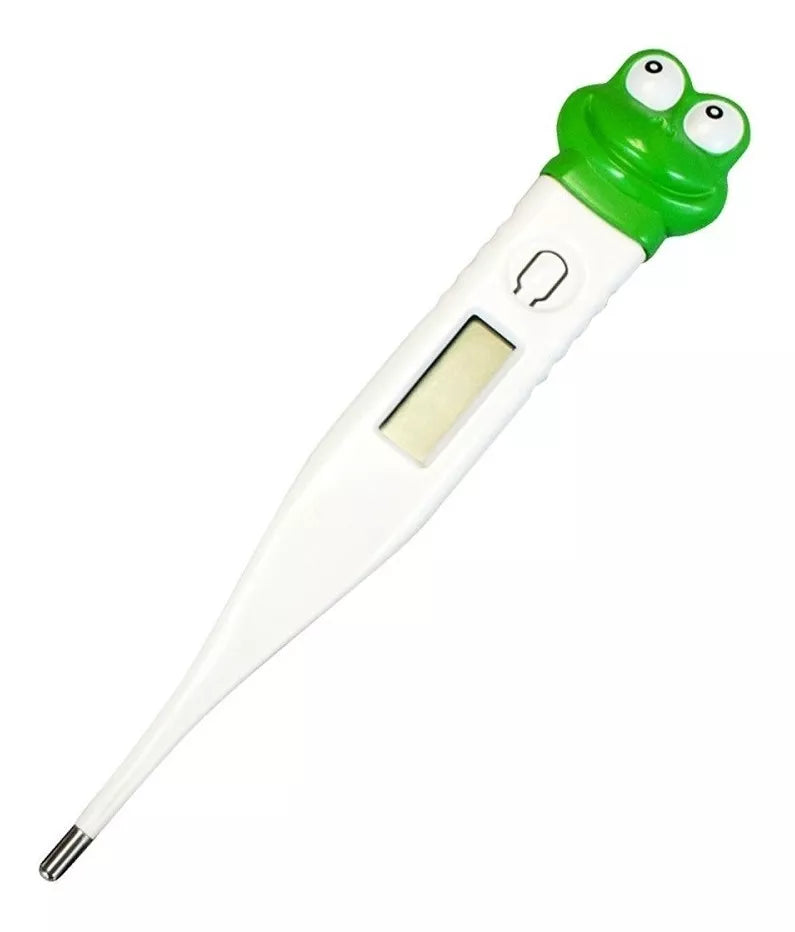 TERMÓMETRO DIGITAL ANIMALES PEDIÁTRICO IMPERMEABLE LCD