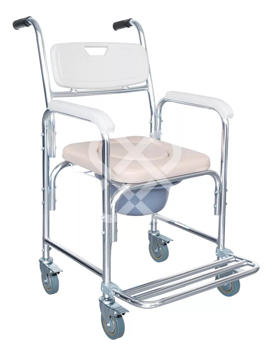 SILLA DE DUCHA CON CÓMODO 3 EN 1 MODELO JOHNS