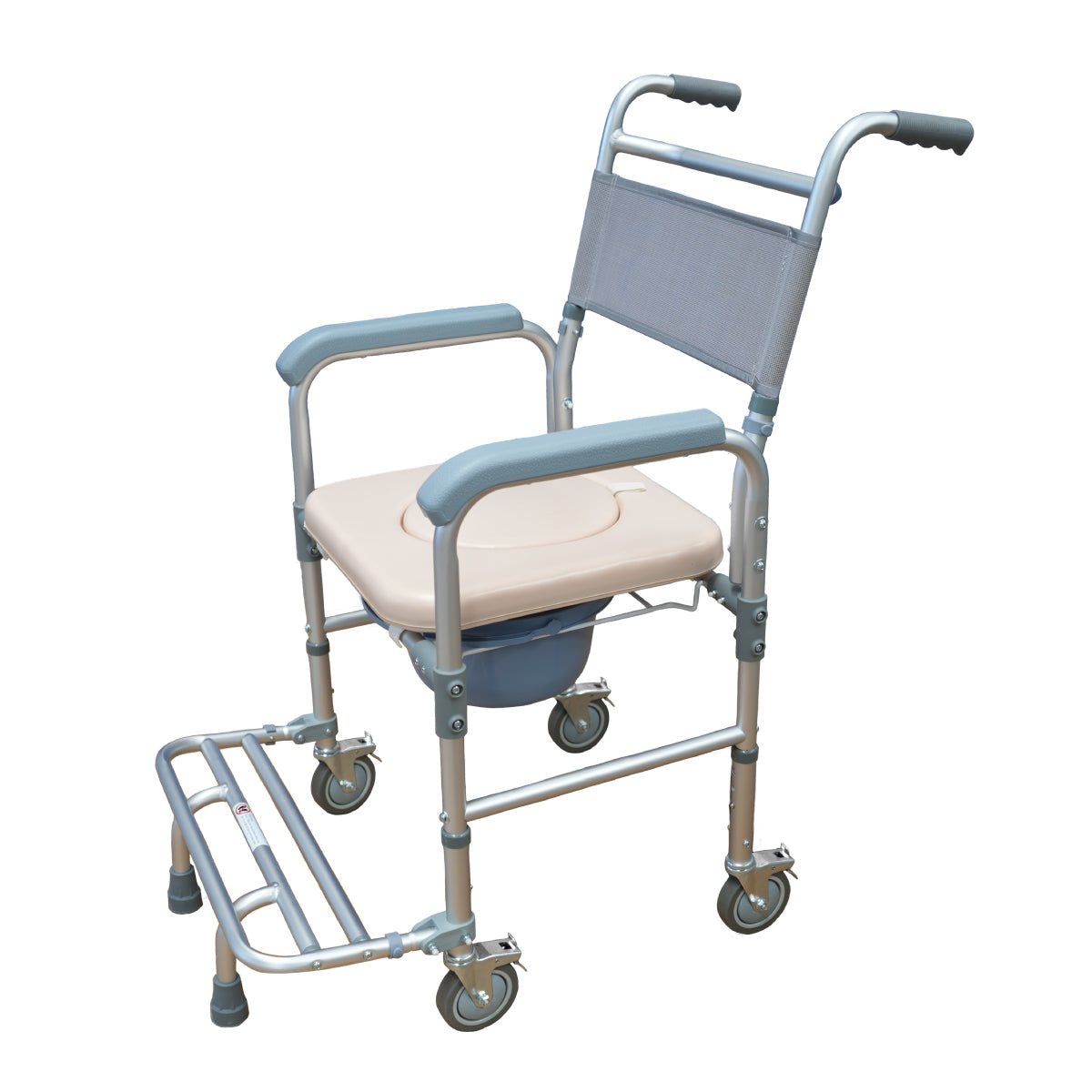 SILLA DE DUCHA CON CÓMODO 3 EN 1