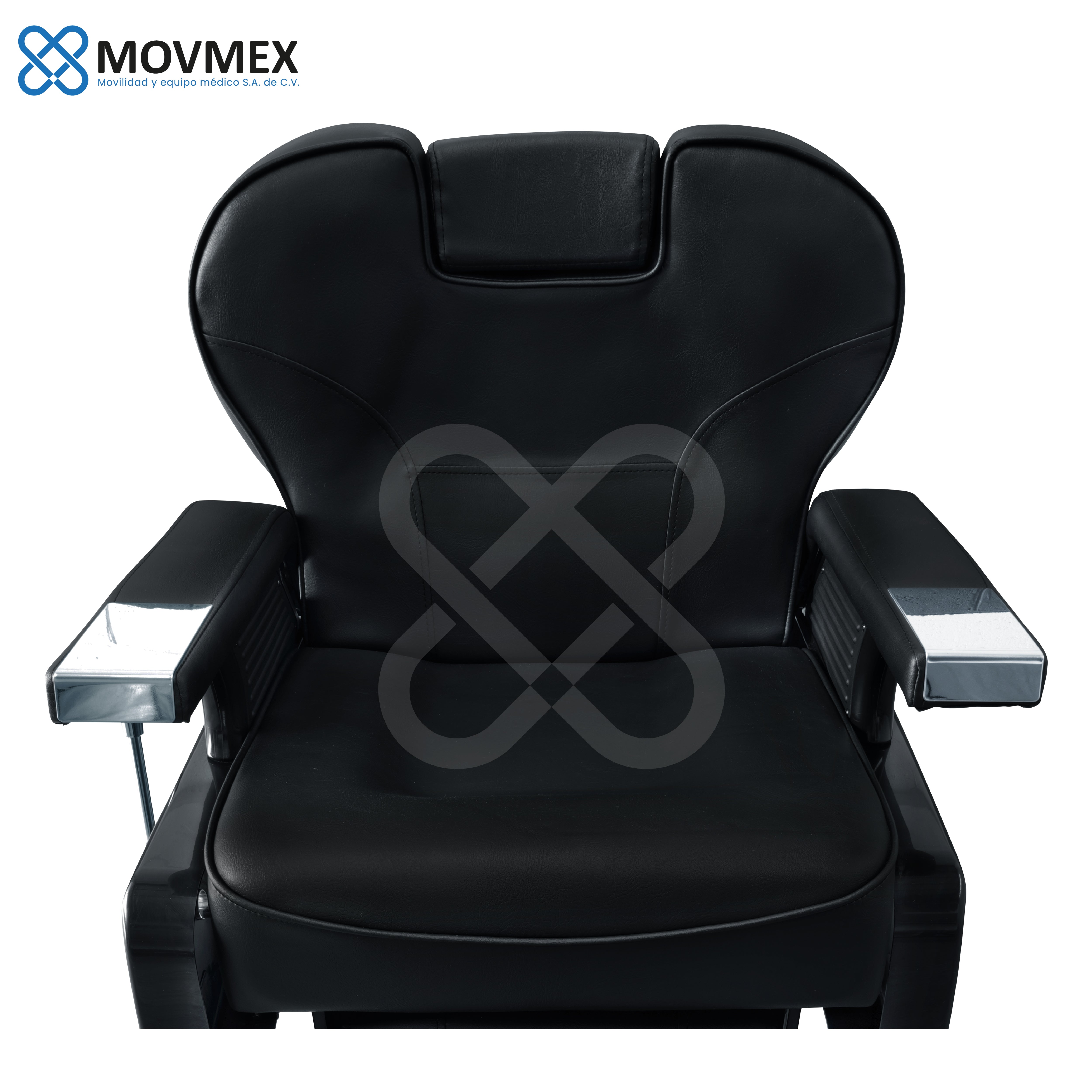 Sillón de Barbería Hidráulico Uso Rudo Jackson MOVMEX