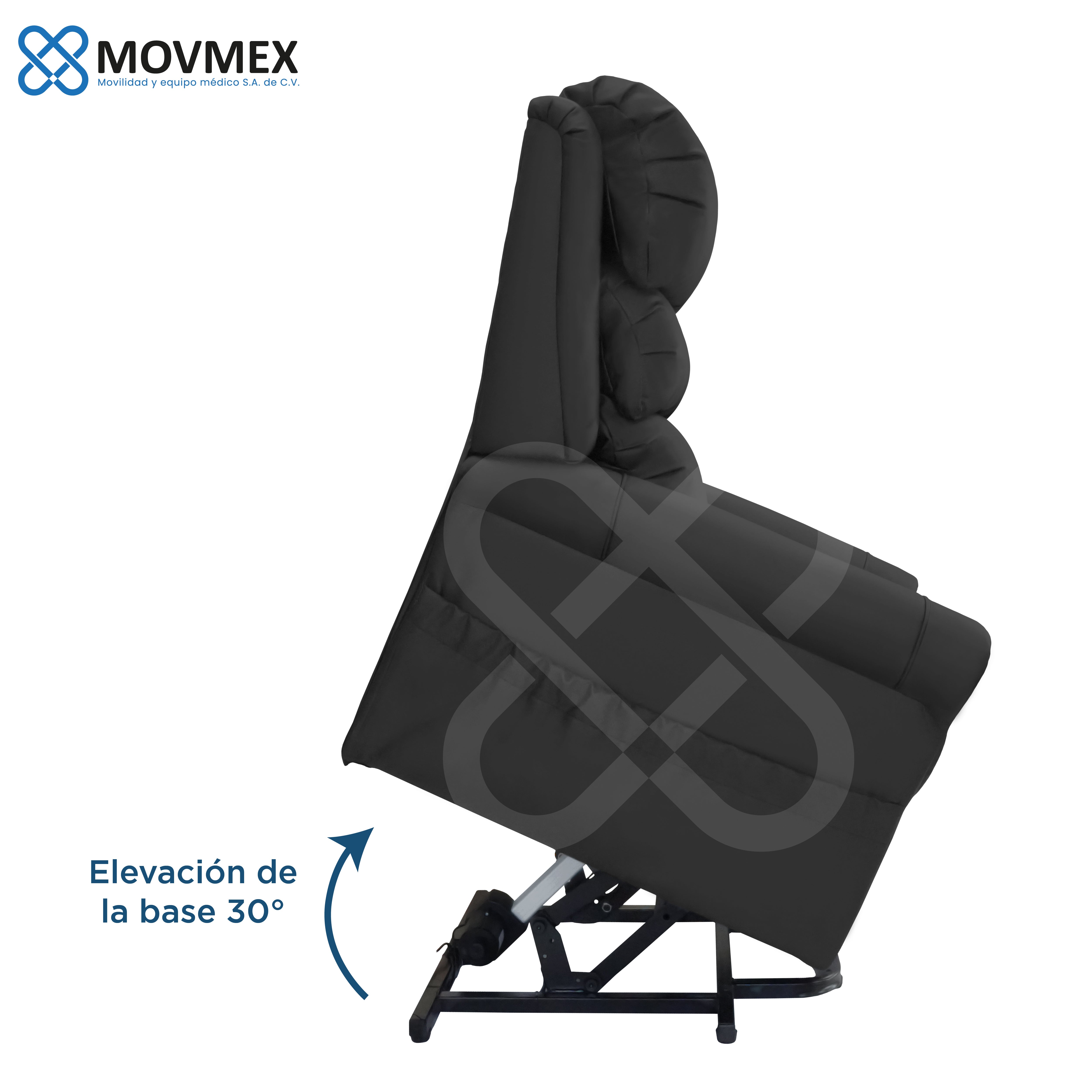 SILLÓN REPOSET ELÉCTRICO CON SISTEMA DE MASAJE POR VIBRACIÓN