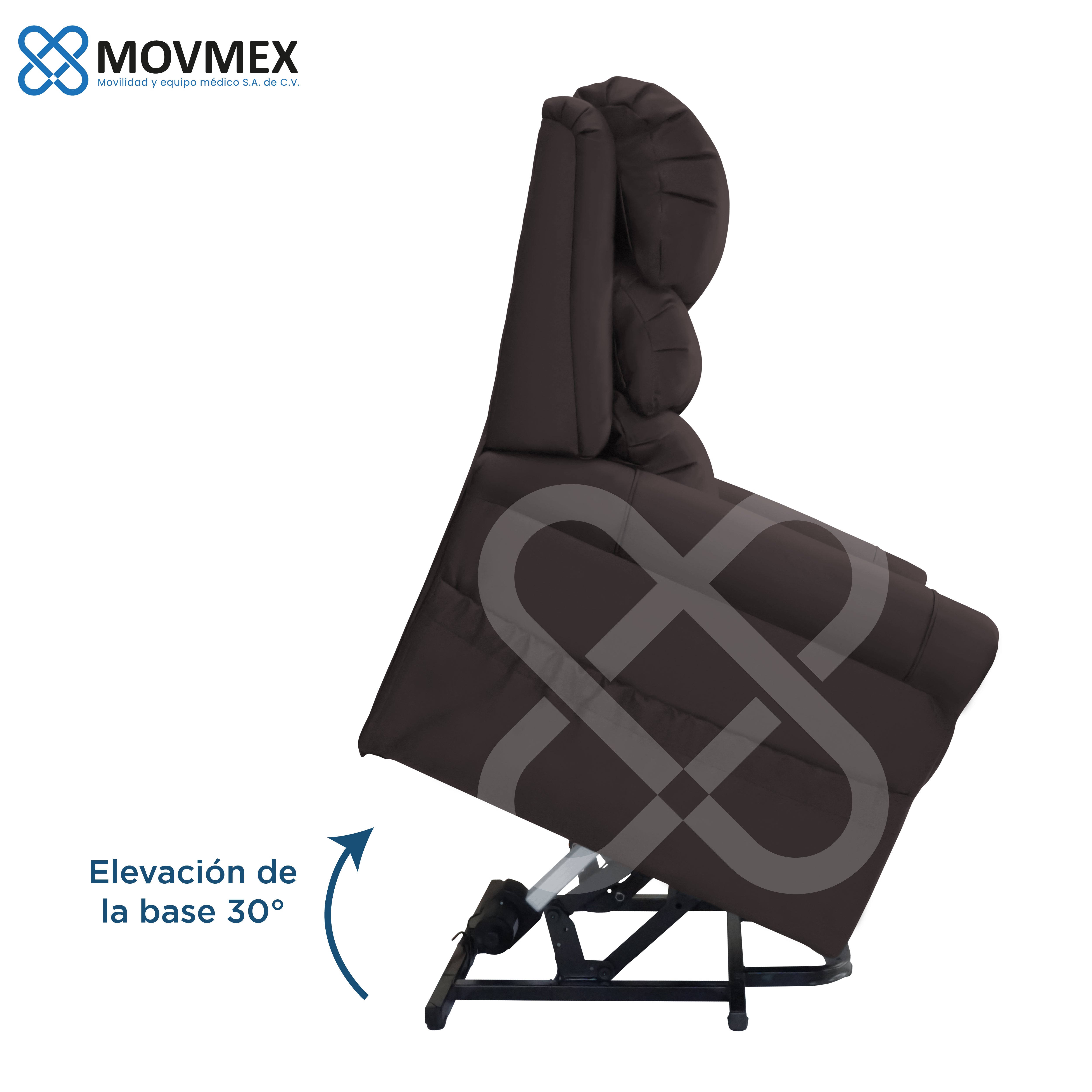 SILLÓN REPOSET ELÉCTRICO CON SISTEMA DE MASAJE POR VIBRACIÓN