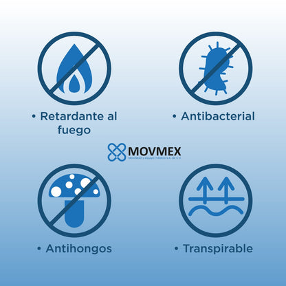 Sobrecolchon Antillagas Antiescaras Colchón Cascaron De Huevo  Impermeable Movmex