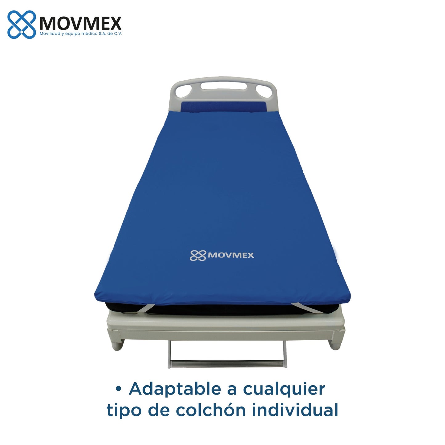 Sobrecolchon Antillagas Antiescaras Colchón Cascaron De Huevo  Impermeable Movmex