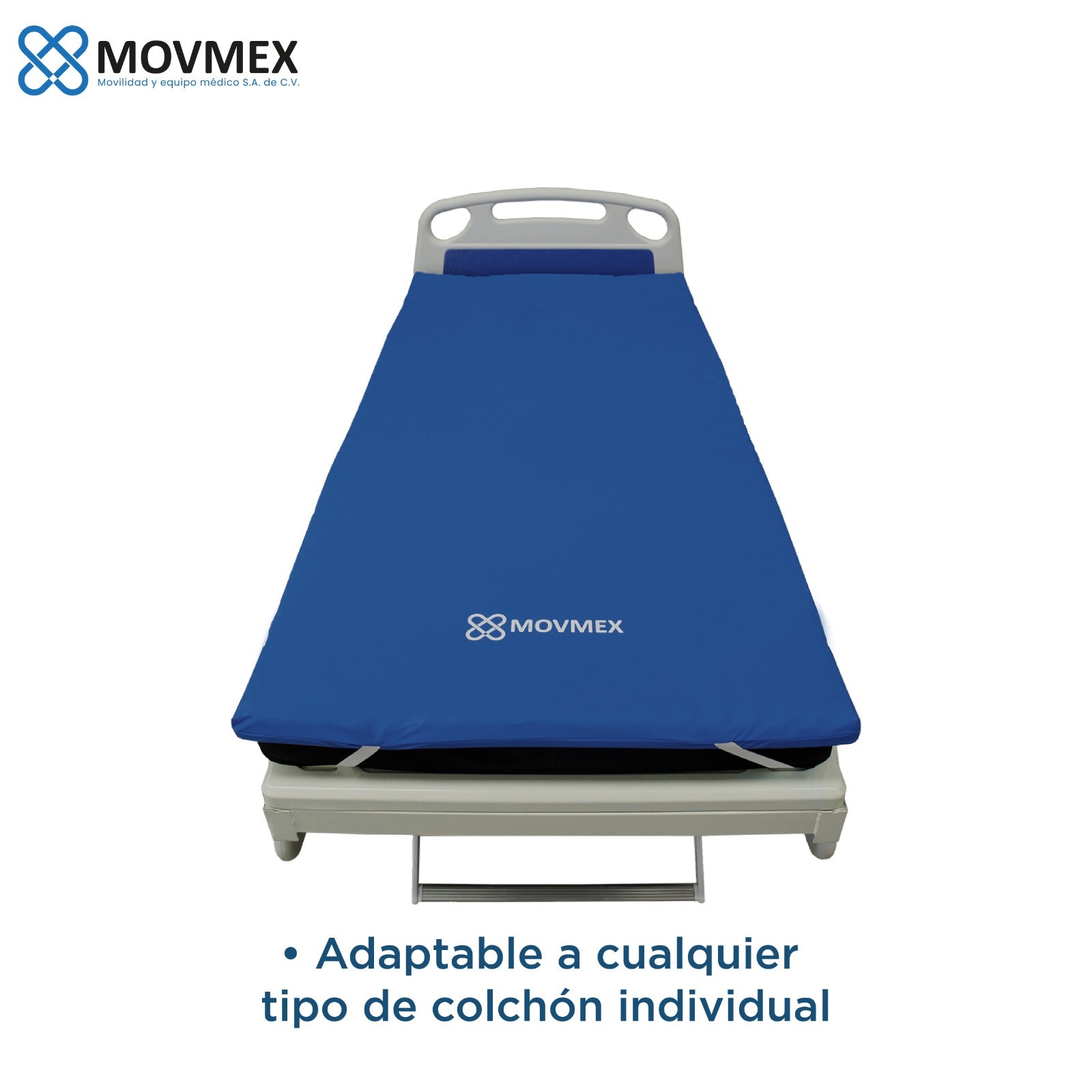 SOBRE COLCHÓN DE ESPUMA ANTILLAGAS TIPO CASCARÓN DE HUEVO IMPERMEABLE
