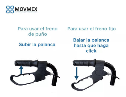 Andadera Ortopédica 3 Ruedas Aloe  Movmex