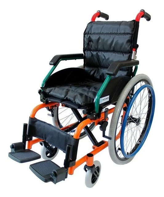 Silla De Ruedas Infantil Plegable Llanta Neumática Bambino Movmex