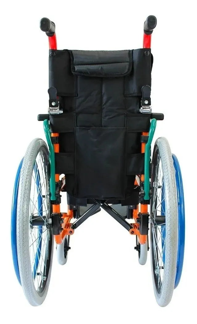 SILLA DE RUEDAS INFANTIL PLEGABLE LLANTA NEUMÁTICA MODELO BAMBINO