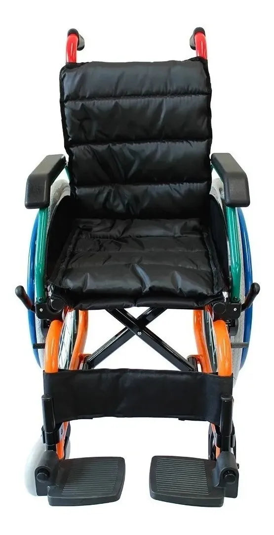 SILLA DE RUEDAS INFANTIL PLEGABLE LLANTA NEUMÁTICA MODELO BAMBINO