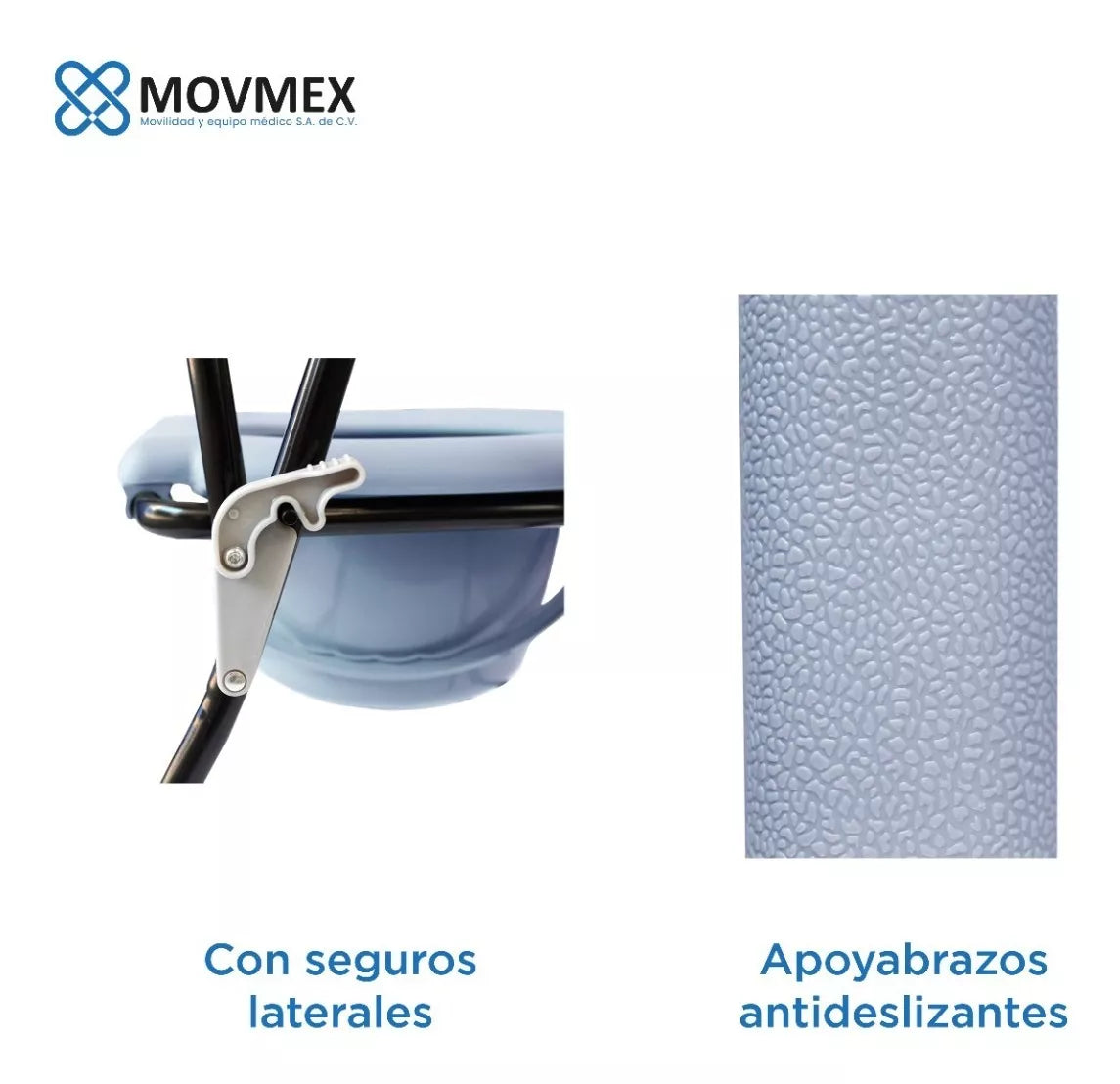 SILLA CON CÓMODO PLEGABLE PORTÁTIL MODELO CHARITE