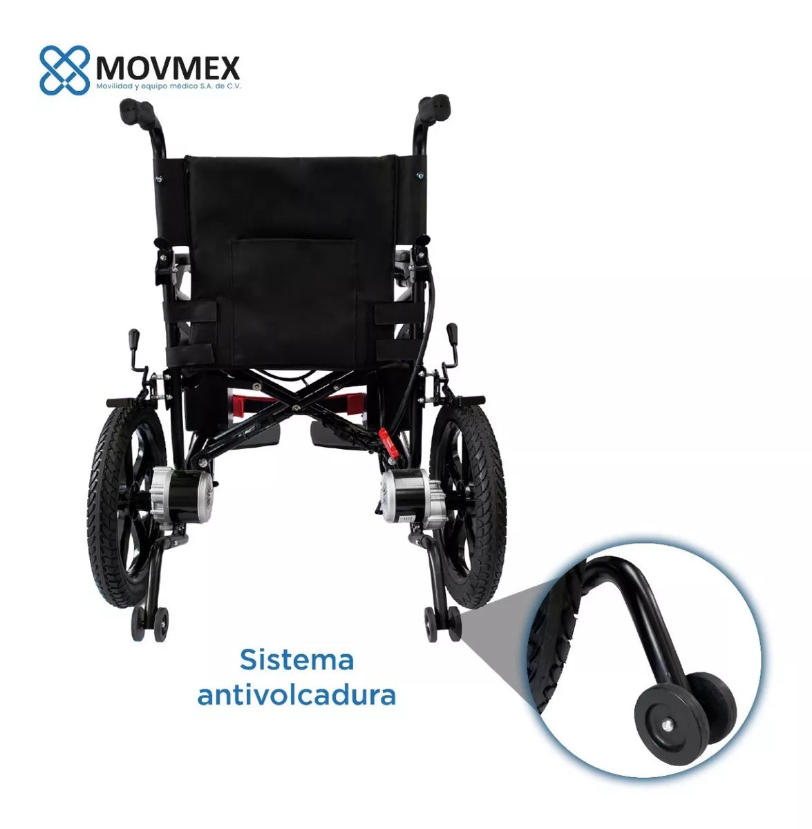 Silla De Ruedas Eléctrica Pearson Todo Terreno Plegable Movmex