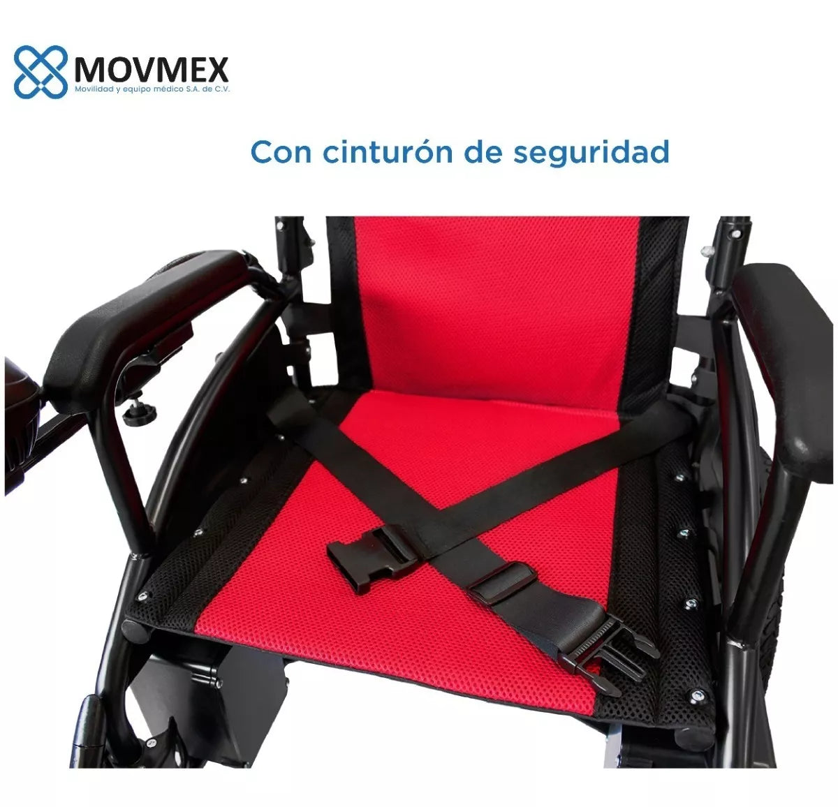 Silla De Ruedas Eléctrica Pearson Todo Terreno Plegable Movmex