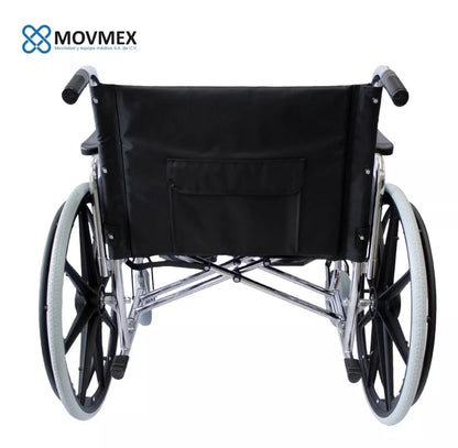 Silla De Ruedas Sólida Sobrepeso Extra Ancha 24"  Curie Movmex