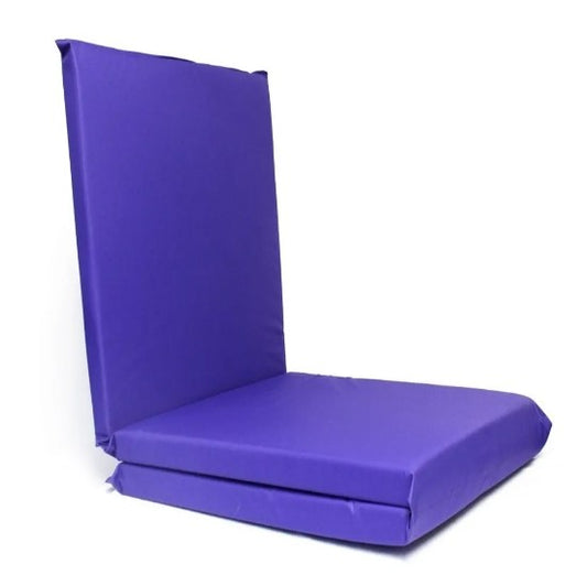 Colchoneta Colchón Plegable Para Yoga Individual Morada Portátil