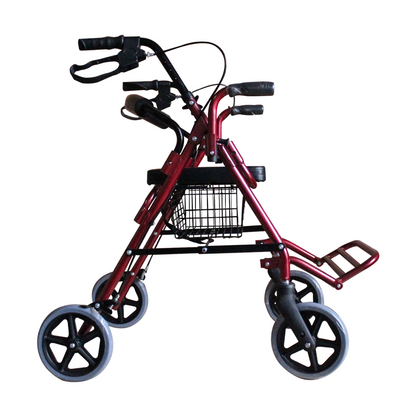 Andadera Hibrida Ortopédica Rollator  Con Asiento Plegable Movmex